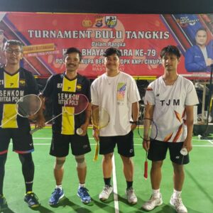 Agus Rahayu dan Husni Persembahkan Medali untuk Senkom Mitra Polri