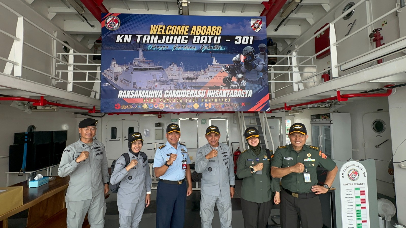 Sistem Persenjataan KN Tanjung Datu-301 Ditinjau Kemhan RI