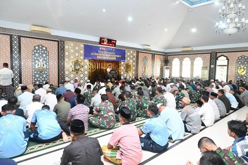 Lanud Sultan Hasanuddin Gelar Doa Bersama Untuk Keselamatan Dan Kelancaran Latihan Sikatan Daya Tahun 2025