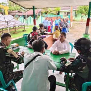 Tingkatkan Kesejahteraan Warga, Satgas Yonif 126/KC Adakan Bakti Kesehatan di Mindiptana Tingkatkan Kesejahteraan Warga, Satgas Yonif 126/KC Adakan Bakti Kesehatan di Mindiptana