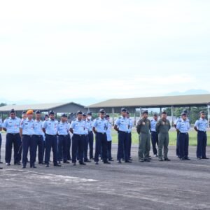 Tingkatkan Nasionalisme dan Disiplin Prajurit, Lanud Sultan Hasanuddin Gelar Upacara Bendera