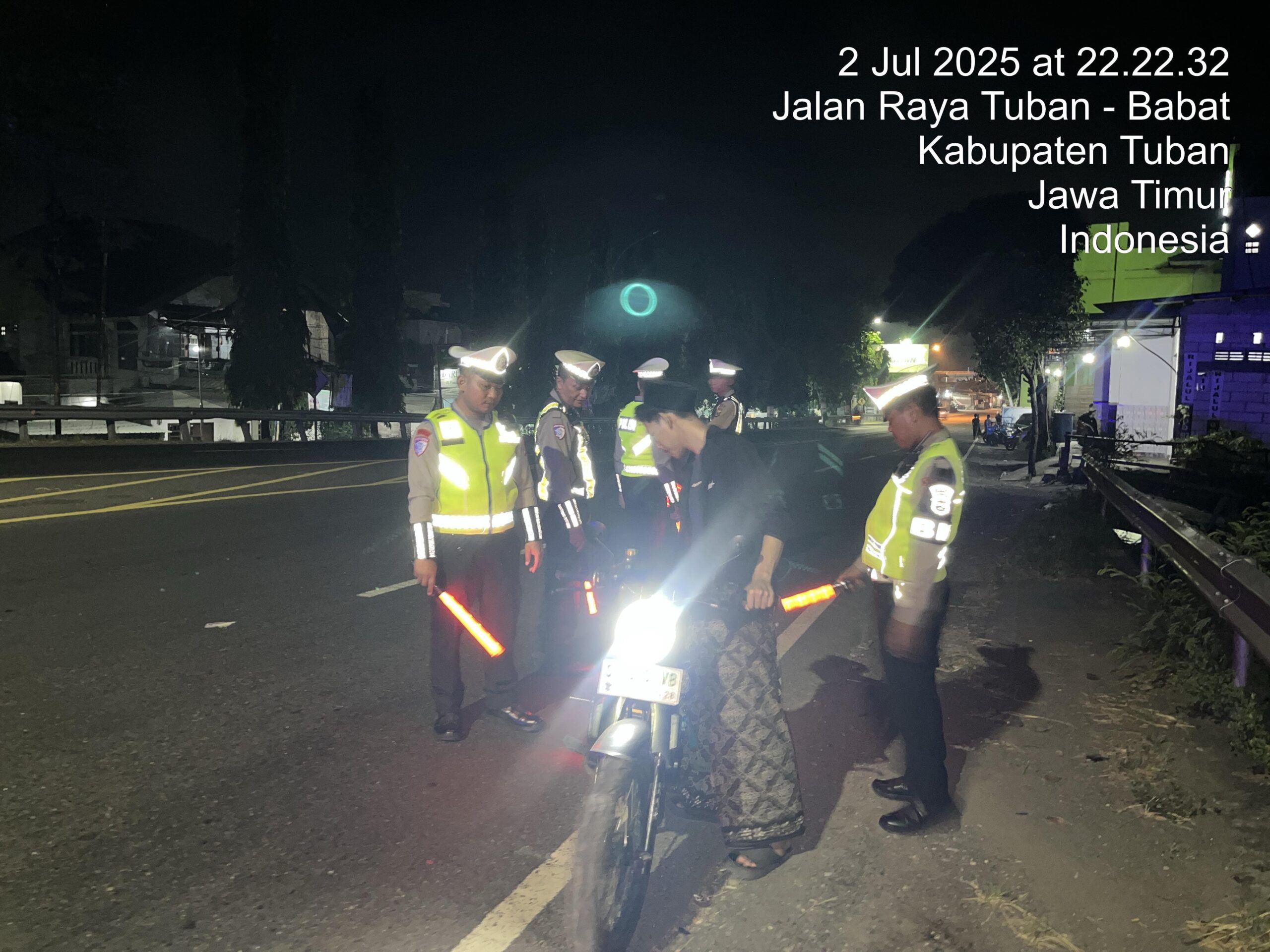 Polres Tuban Ajak Warga Hindari Aktivitas Malam yang Tak Perlu