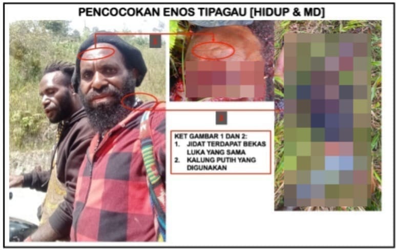 Prajurit TNI Lumpuhkan Tokoh OPM Enos Tipagau di Intan Jaya Prajurit TNI Lumpuhkan Tokoh OPM Enos Tipagau di Intan Jaya