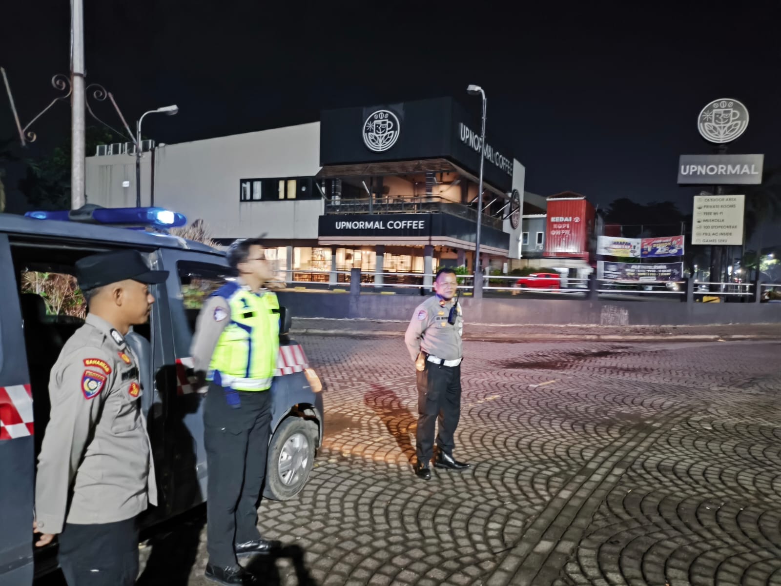 Polsek Cikupa Gelar Patroli Malam Ops Cipkon Antisipasi Gangguan Kamtibmas