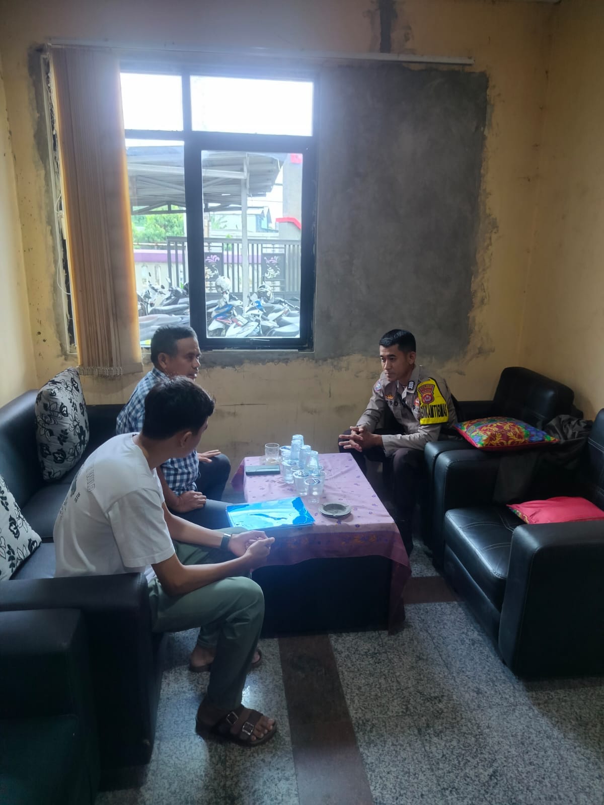 Bripka Ristyanto Ajak Warga Bersama Polri Wujudkan Desa Aman dan Damai