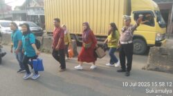 Kanit Lantas Polsek Cikupa Pimpin Protap Sore, Wujudkan Kamseltibcar Lantas di Jalan Raya Serang
