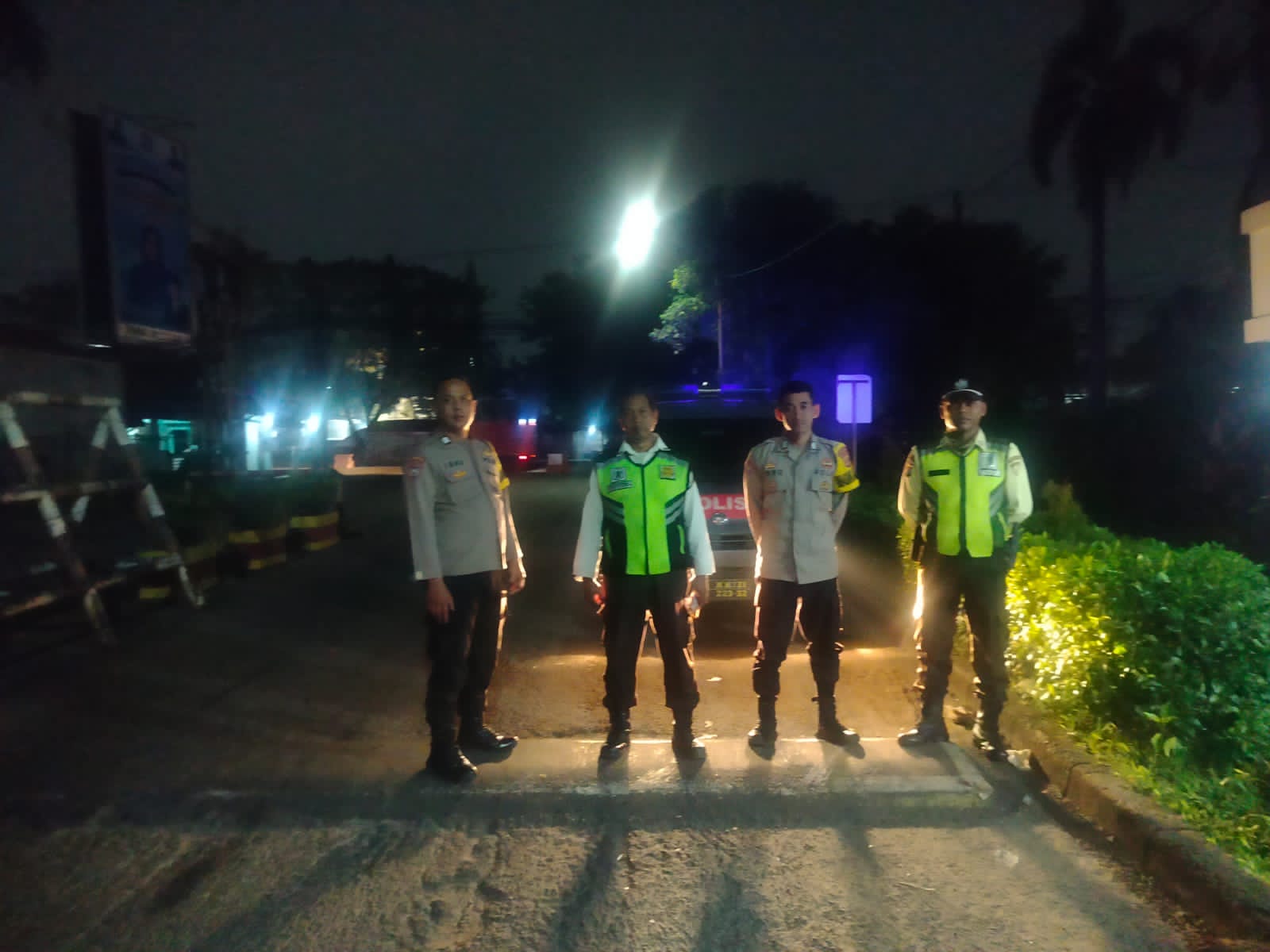 Polsek Cikupa Gelar Ops Cipkon Malam Hari, Sasar Titik Rawan dan Tempat Keramaian
