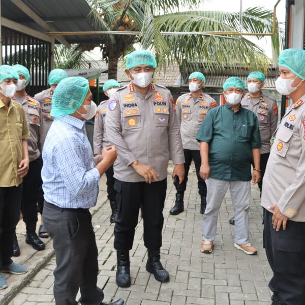 Kapolresta Tangerang Cek Dapur MBG, Pastikan Keamanan, Higienitas, dan Kualitas