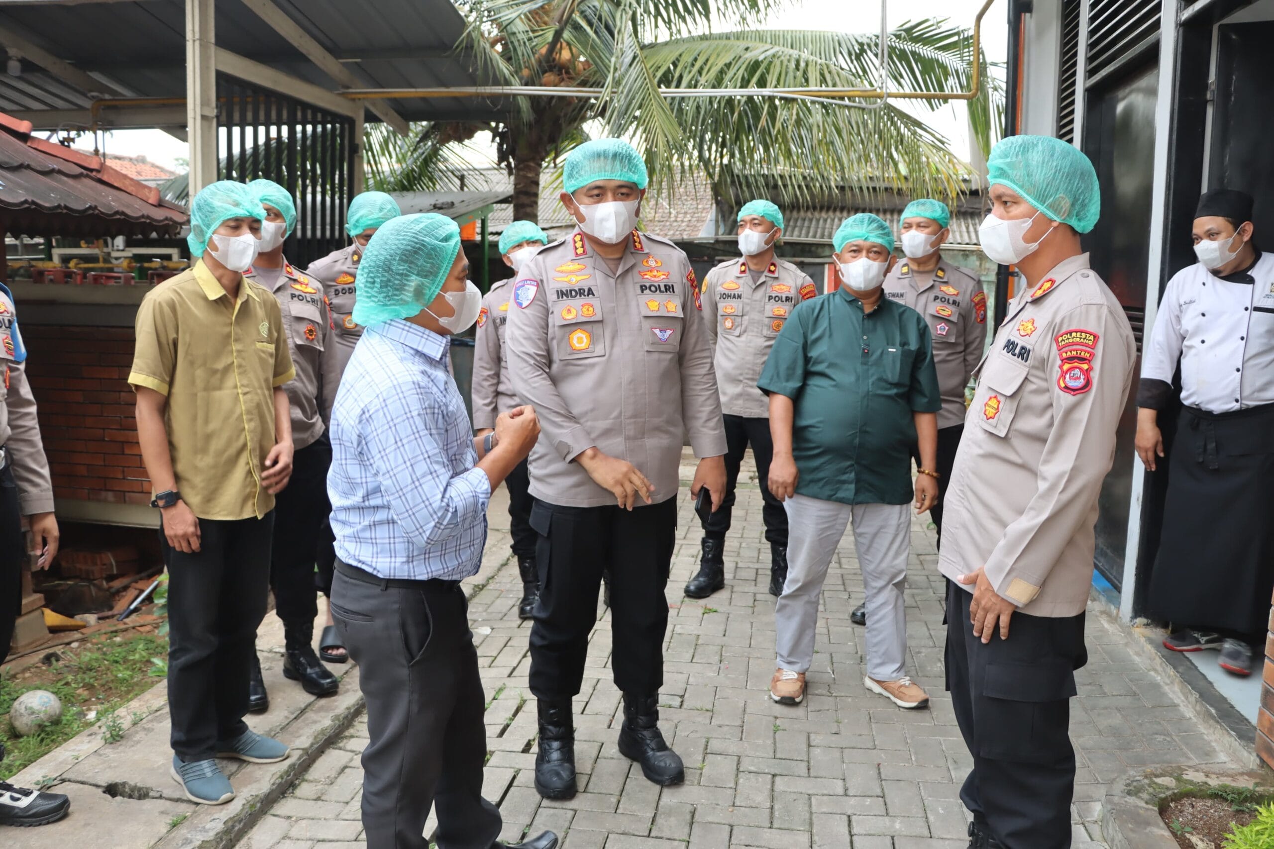 Kapolresta Tangerang Cek Dapur MBG, Pastikan Keamanan, Higienitas, dan Kualitas