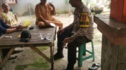 Bhabinkamtibmas Kelurahan Sukamulya Sambang Warga, Sampaikan Pesan Kamtibmas