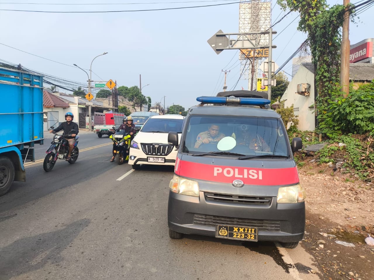 Kapolsek Cikupa Apresiasi Ketertiban Keberangkatan PSHT