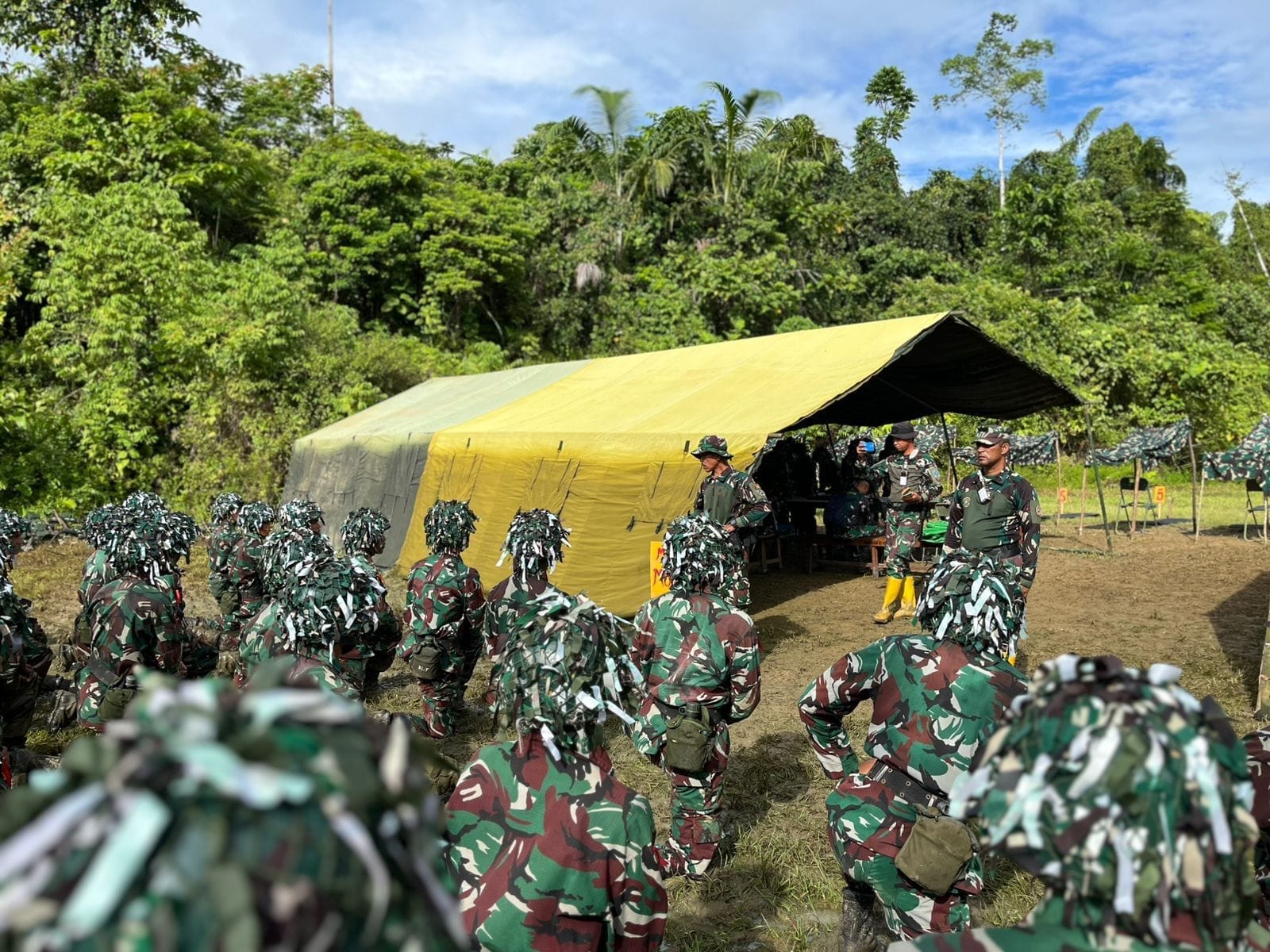 Sasdik 3 TNI AL Sorong Gelar Uji Ketangkasan Menembak Laras Panjang