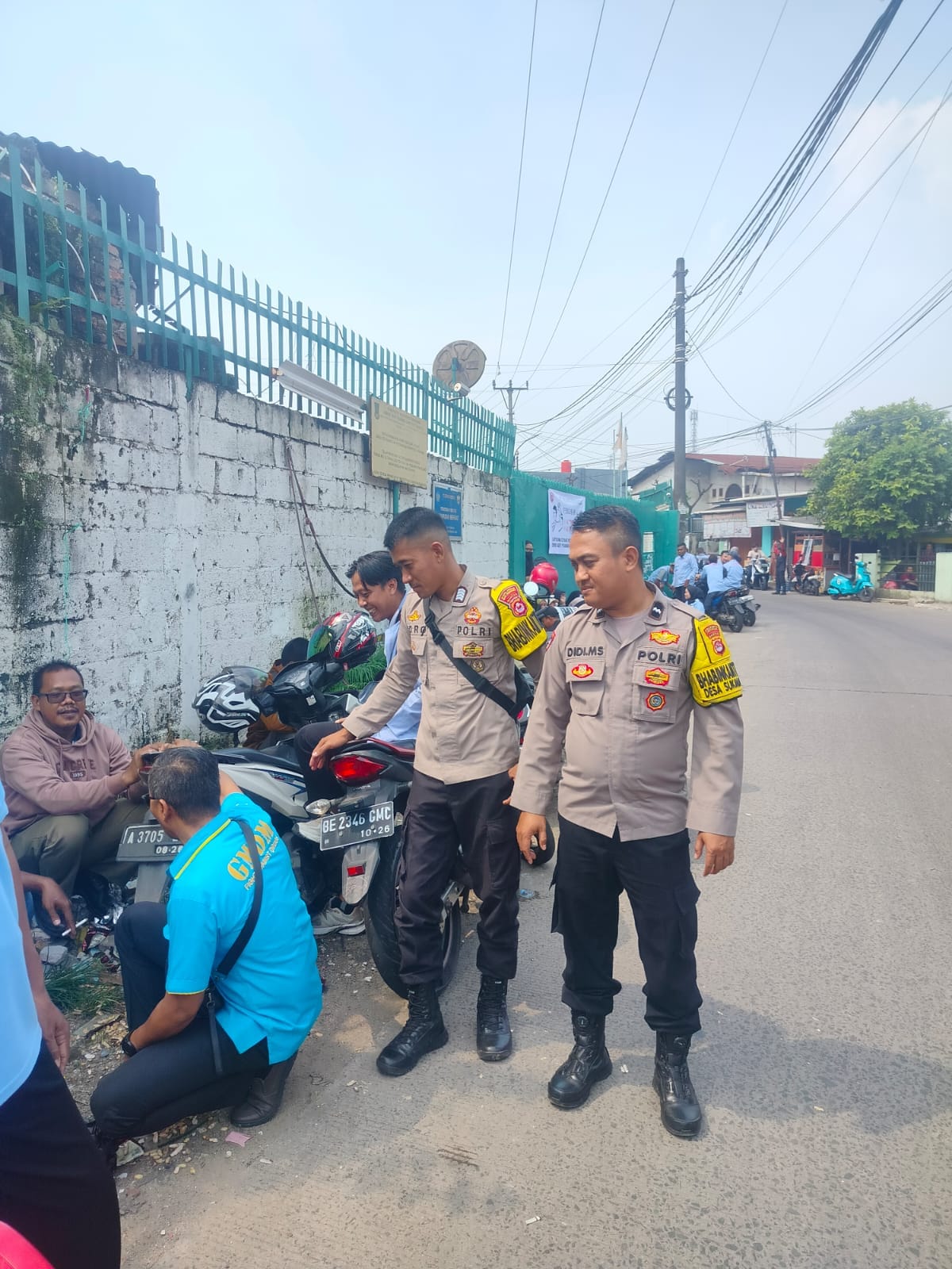Pengamanan Aksi Demo Buruh PT Seyang Indonesia Berjalan Kondusif