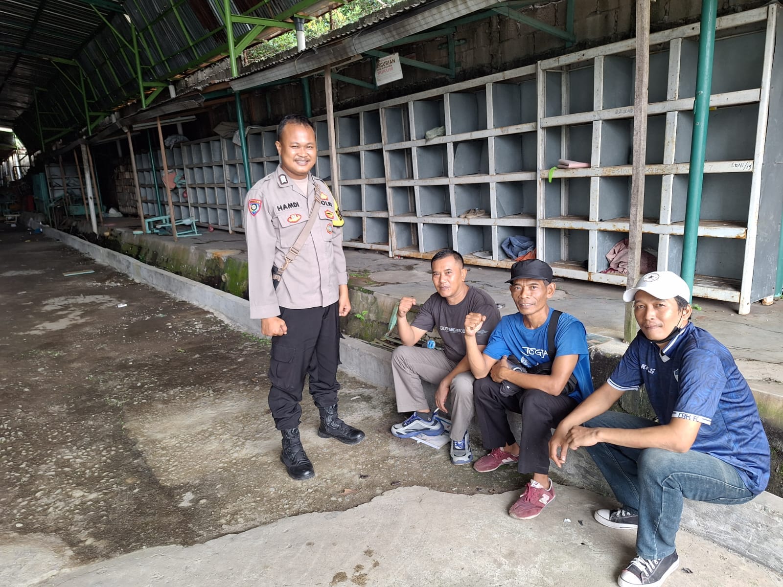Polsek Cikupa Gelar Program Poliran, Bhabinkamtibmas Ajak Warga Pengangguran Lebih Produktif