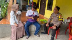 Bhabinkamtibmas Kelurahan Bunder Sambangi Warga, Sampaikan Himbauan Kamtibmas dan Nomor Layanan Polisi 110