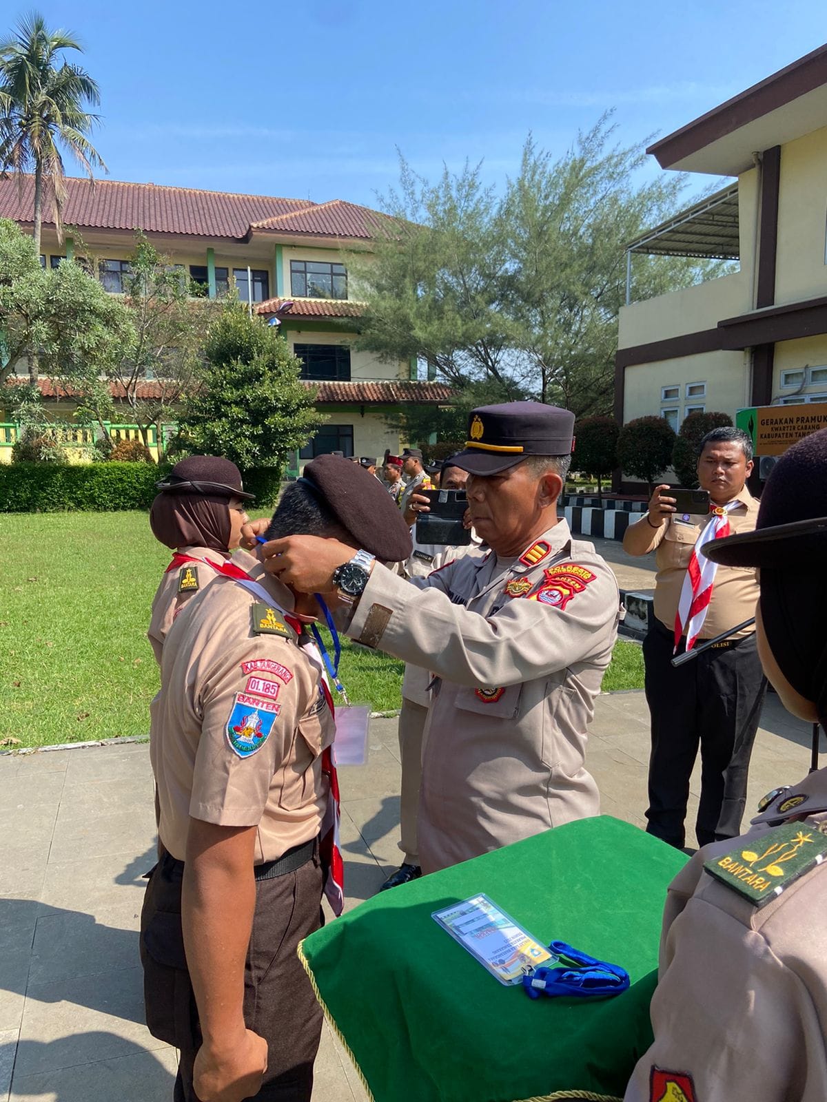 Kasat Binmas Polresta Tangerang AKP Nurjaman Buka Diklat Saka Bhayangkara di Bumi Perkemahan Kitri Bakti Kasat Binmas Polresta Tangerang AKP Nurjaman Buka Diklat Saka Bhayangkara di Bumi Perkemahan Kitri Bakti