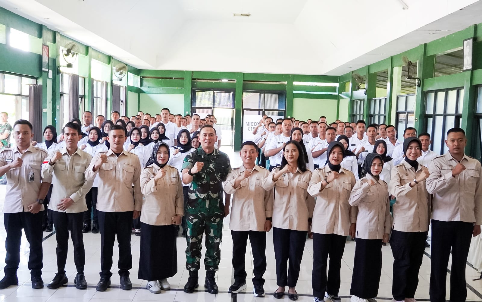 Dandim Bojonegoro Motivasi Ratusan Sarjana Lulusan SPPI
