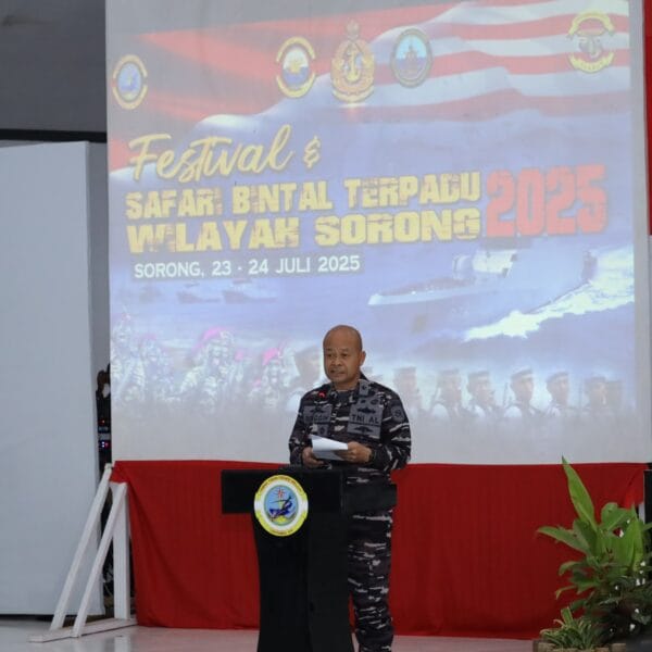 Penguatan Karakter Prajurit di Era Globalisasi, Festival Bintal Terpadu TNI AL Digelar di Sorong