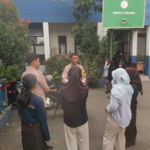 Sinergi Polri dan Sekolah: Babinkamtibmas Hadir di SMPN 2 Cikupa