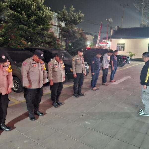 Polsek Cikupa Gelar Apel Ops Cipkon dan Patroli Mobile Antisipasi Gangguan Kamtibmas