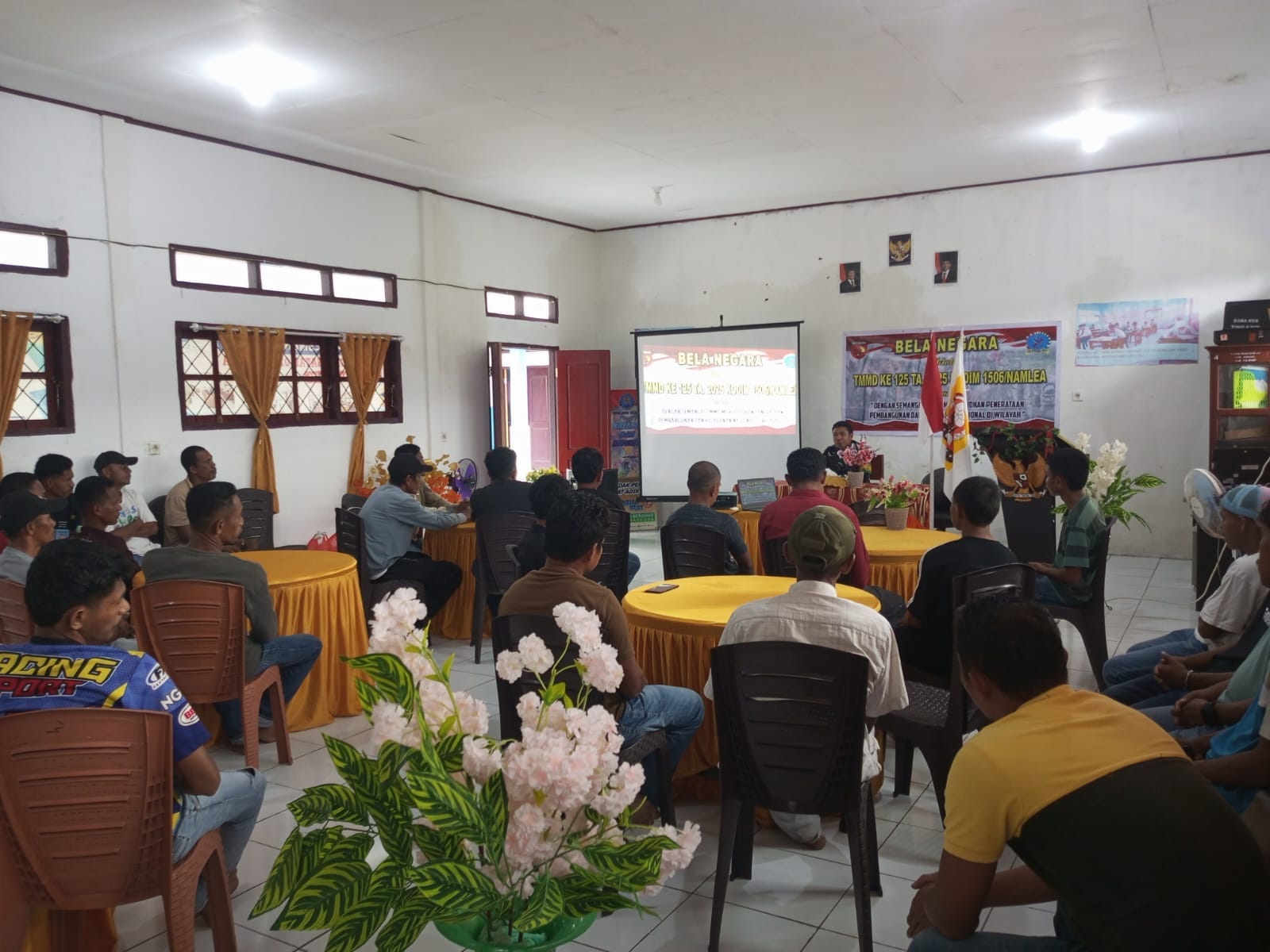 Sosialisasi Bela Negara Oleh Satgas TMMD Ke-125 Kodim 1506/Namlea