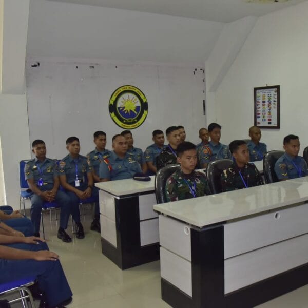 Disinfolahta Koarmada III Gelar Latihan Operator Sistem Komunikasi Digital Network Centric Warfare