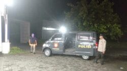 Antisipasi Kejahatan Jalanan, Kanit Reskrim Polsek Kresek Pimpin Patroli Malam di Gunung Kaler