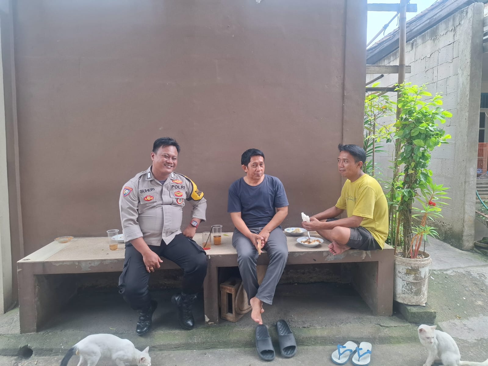 Polsek Cikupa Laksanakan Program Kapolda Banten “Poliran”, Dorong Warga Talaga Bangkit dari Pengangguran