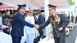 Danlanud Sultan Hasanuddin Hadiri Upacara Peringatan HUT Bhayangkara ke-79