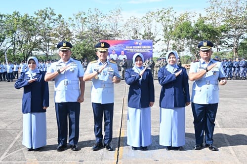 Danlanud Sultan Hasanuddin Pimpin Sertijab Danskadron Teknik 044