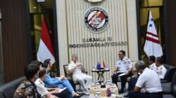 Bakamla RI Terima Courtesy Call Komandan Maritime Border Command Australia