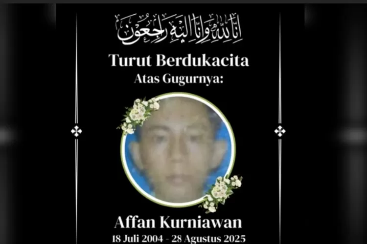 Pimpinan Redaksi Media Updatenews86.com Sampaikan Belasungkawa atas Insiden yang Menimpa Driver Ojek Online Affan Kurniawan