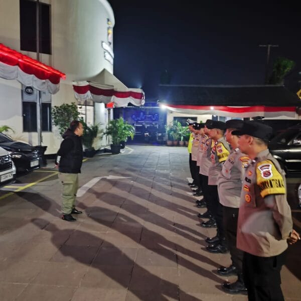 Kanit IK IPDA Andhika Pimpin Apel Ops Cipkon di Polsek Cikupa