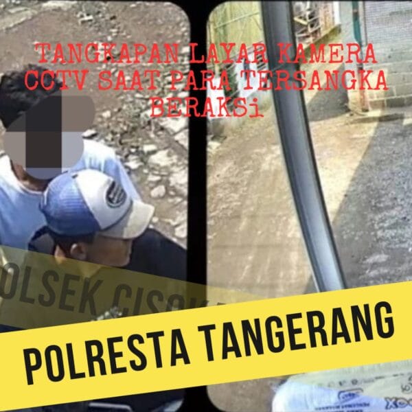 Senyap & Satset, Polsek Cisoka Polresta Tangerang Ungkap Kasus Curanmor yang Rekaman CCTV-nya Viral di Medsos