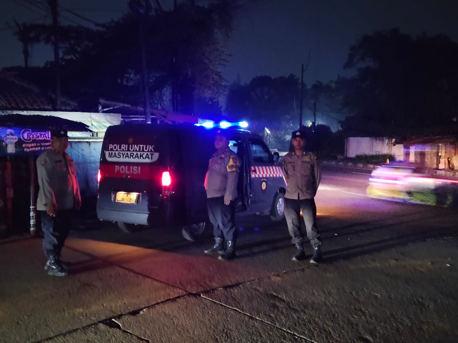 Polsek Cikupa Intensifkan Patroli Malam Demi Keamanan Warga