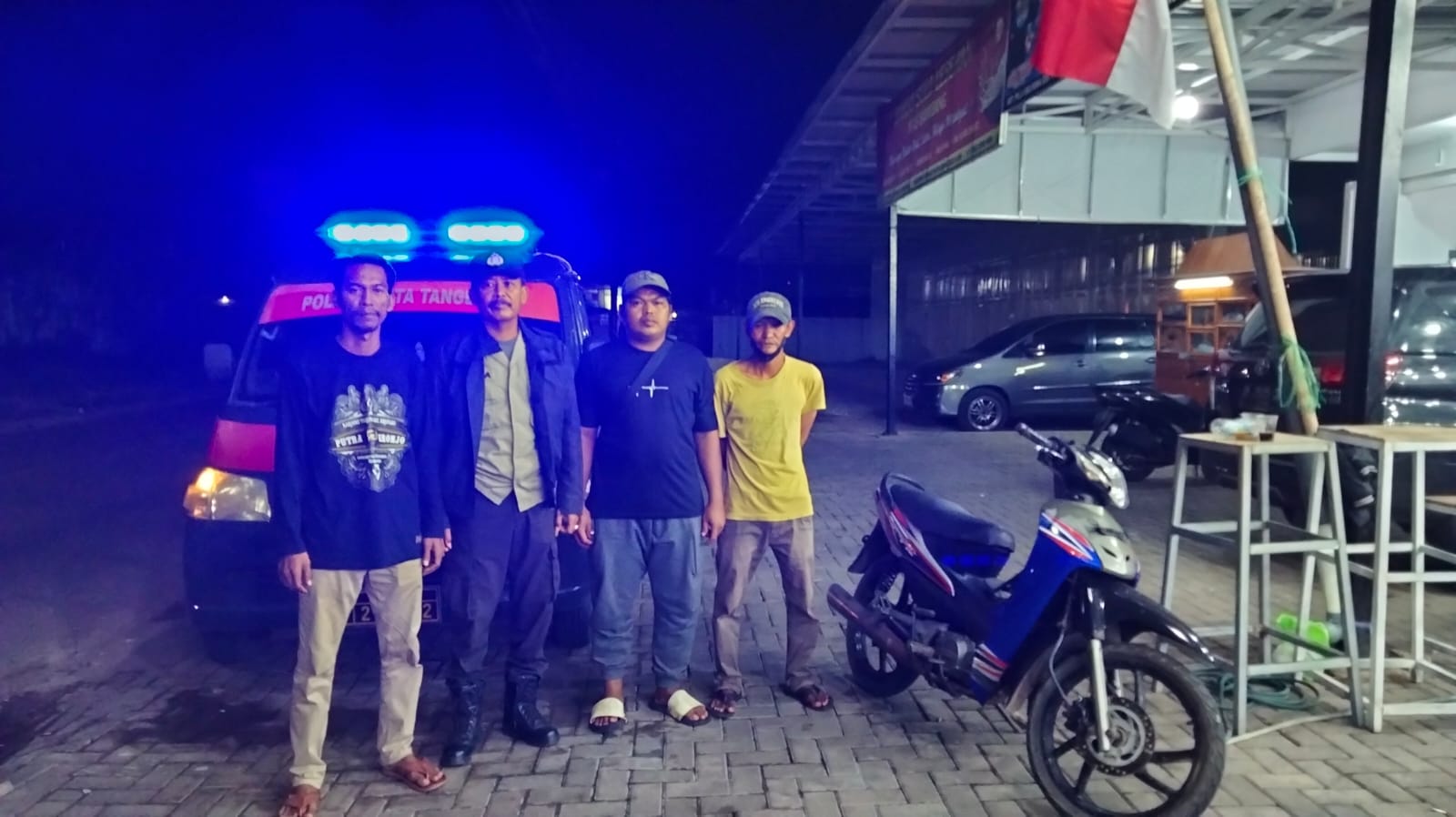 Polsek Kronjo Gelar Patroli Malam KRYD untuk Tekan Kriminalitas di Wilayah Hukum