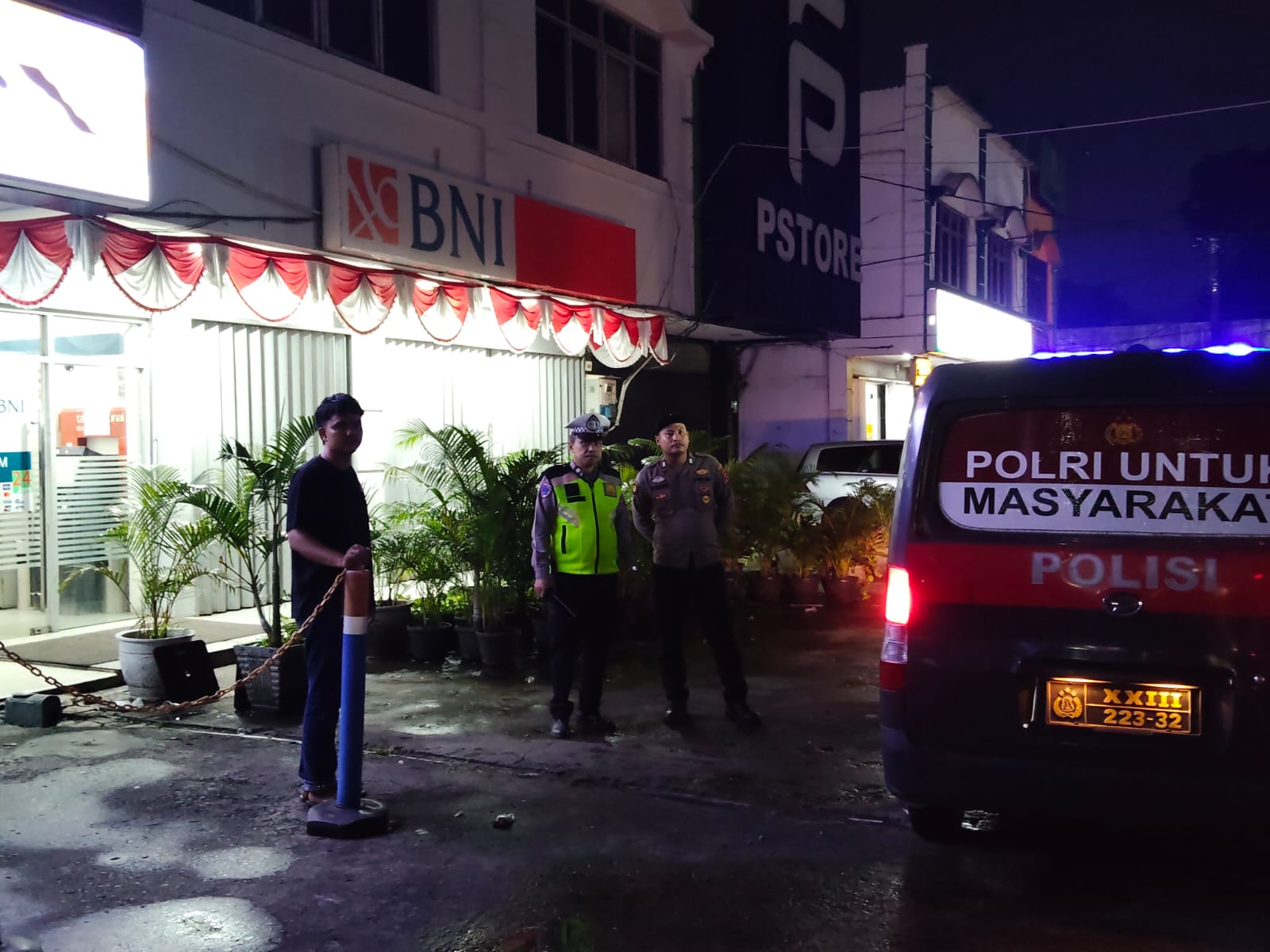 Operasi Cipta Kondisi, Polsek Cikupa Tingkatkan Keamanan Malam Hari