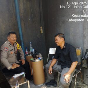 Polsek Cikupa Pererat Kedekatan dengan Warga Lewat Sambang Bhabinkamtibmas