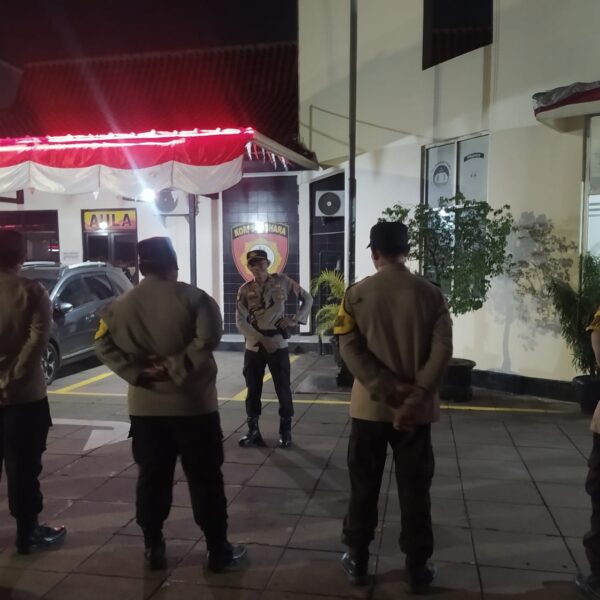 Polsek Cikupa Gelar Apel Ops Cipkon, Antisipasi 3C, Geng Motor, dan Tawuran