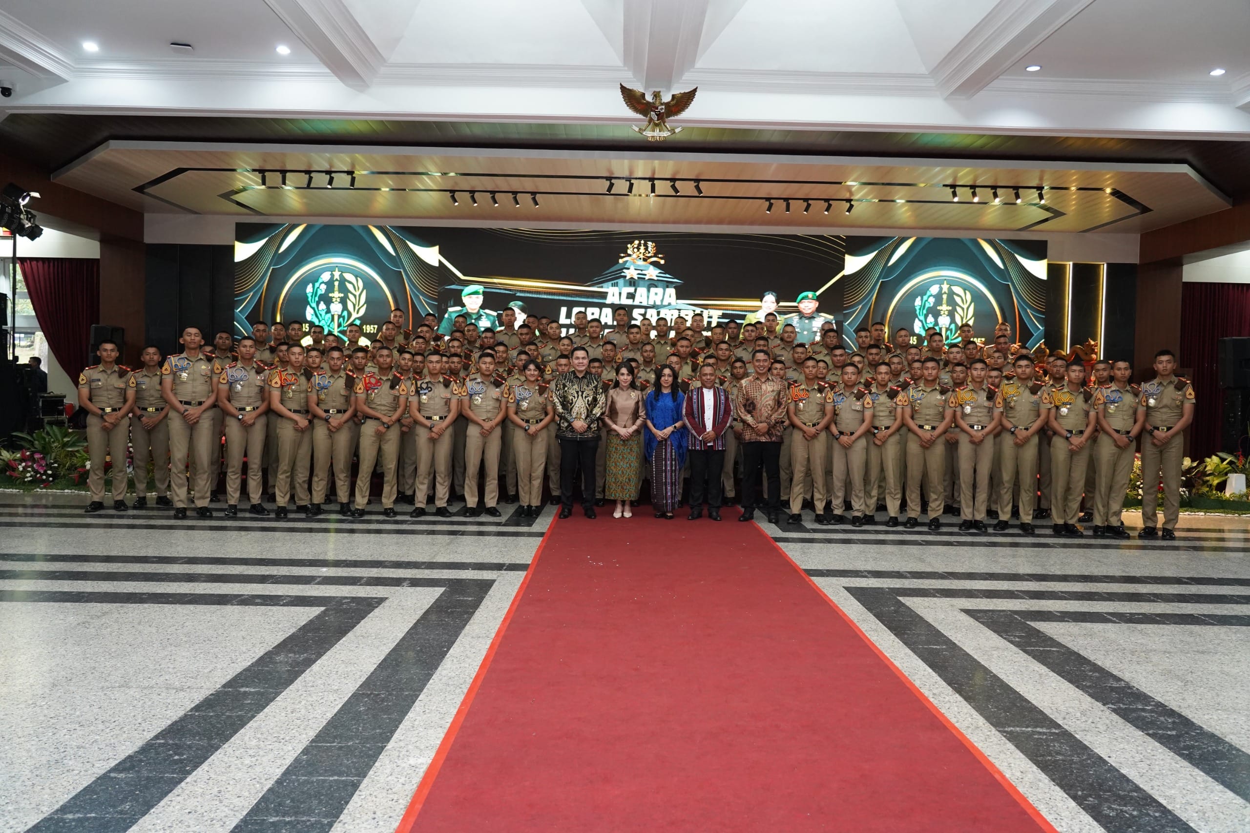 Akmil Laksanakan Acara Lepas Sambut Gubernur Akademi Militer