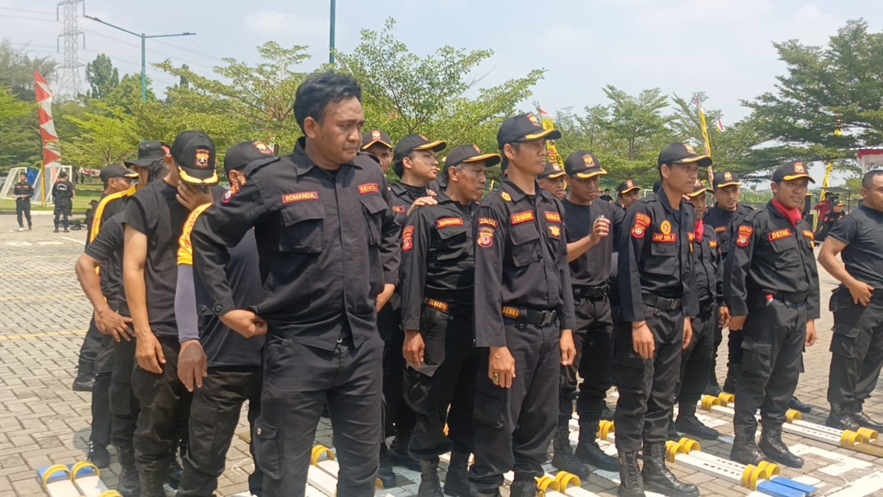 Senkom Mitra Polri Kabupaten Tangerang Ikuti Upacara dan Perlombaan HUT RI ke-80 di Pusdiklat Sawangan