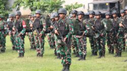 Danyonif 2 Marinir Pimpin Apel Pemeriksaan Kesiapan Operasi Latihan Bersama Gabungan Super Garuda Shield TA 2025