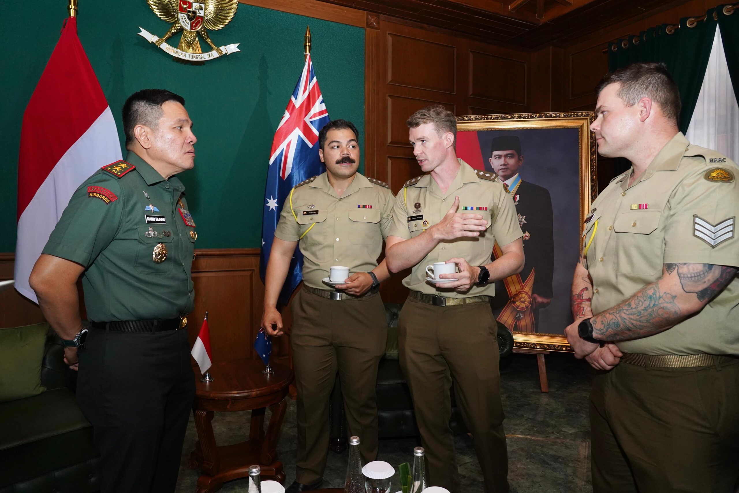 Akmil Terima Kunjungan Delegasi Taruna Royal Military College Duntroon Australia