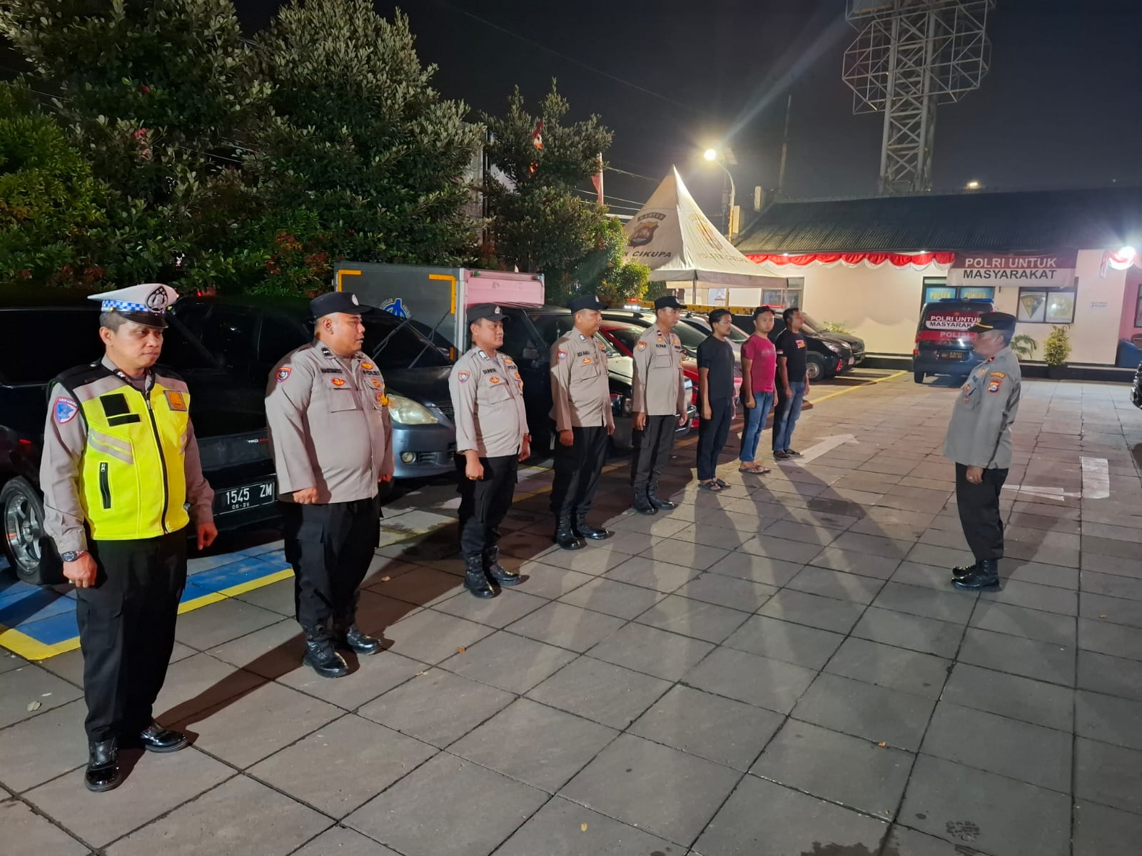 Polsek Cikupa Gelar Ops Cipkon, Antisipasi 3C, Geng Motor dan Balap Liar