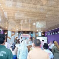 Bhabinkamtibmas Polsek Cikupa Hadiri Sosialisasi Penegasan Batas Kelurahan Bunder