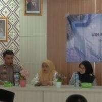 Babinkamtibmas Polsek Cikupa Hadiri Penutupan KKN UIN di Kelurahan Sukamulya