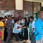 Kapolres Maybrat Sampaikan Pesan Kamtibmas di Jemaat GKI Sion Kumurkek