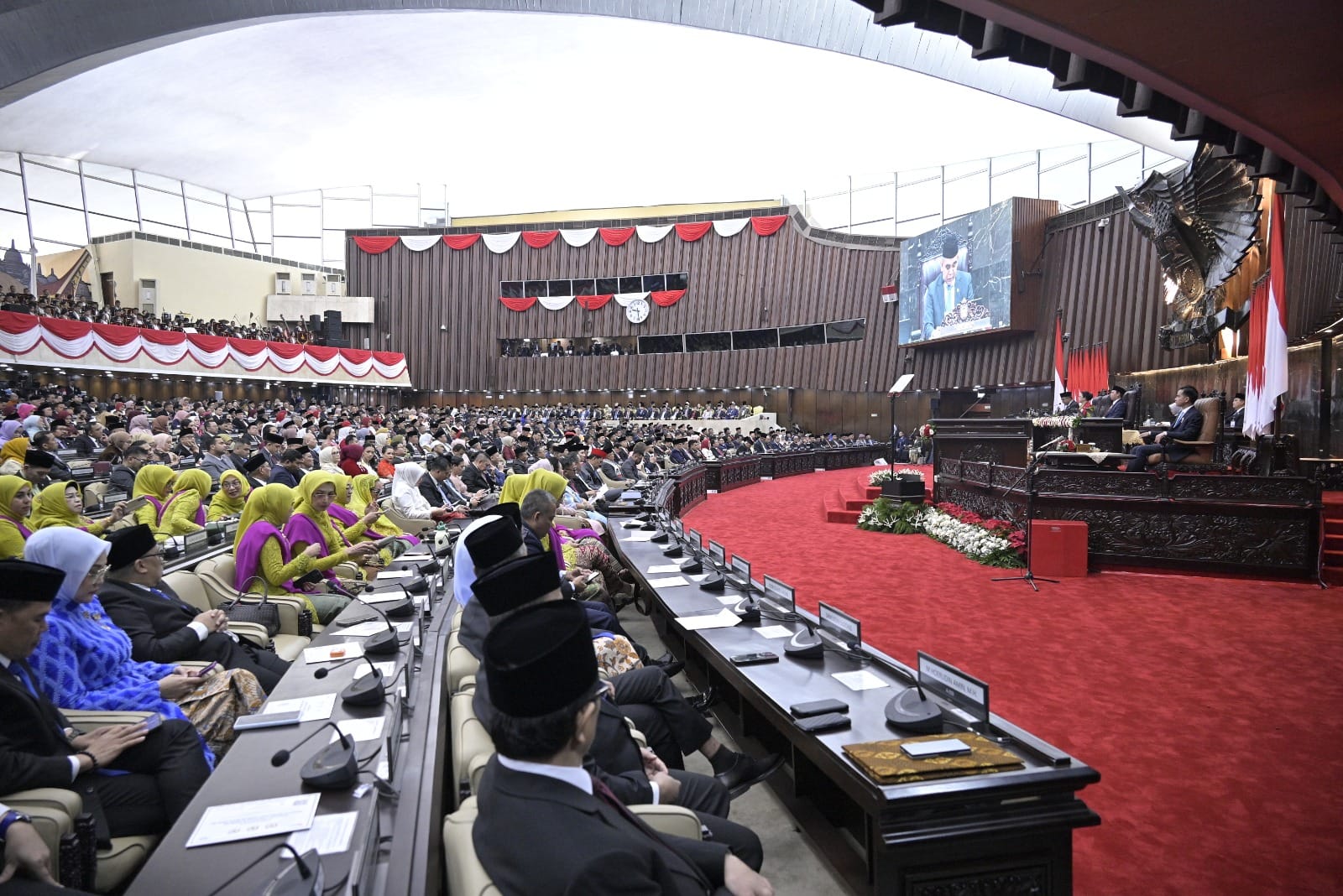 Panglima TNI Hadiri Sidang Tahunan MPR RI dan Sidang Bersama DPR -DPD RI 2025