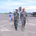 Danlanud Sultan Hasanuddin Sambut Kedatangan Pangkorpasgat