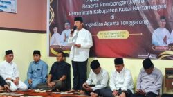 Bersama Jajaran Forkopimda, Dandim Kukar Hadiri Safari Subuh di Kantor Pengadilan Agama Tenggarong